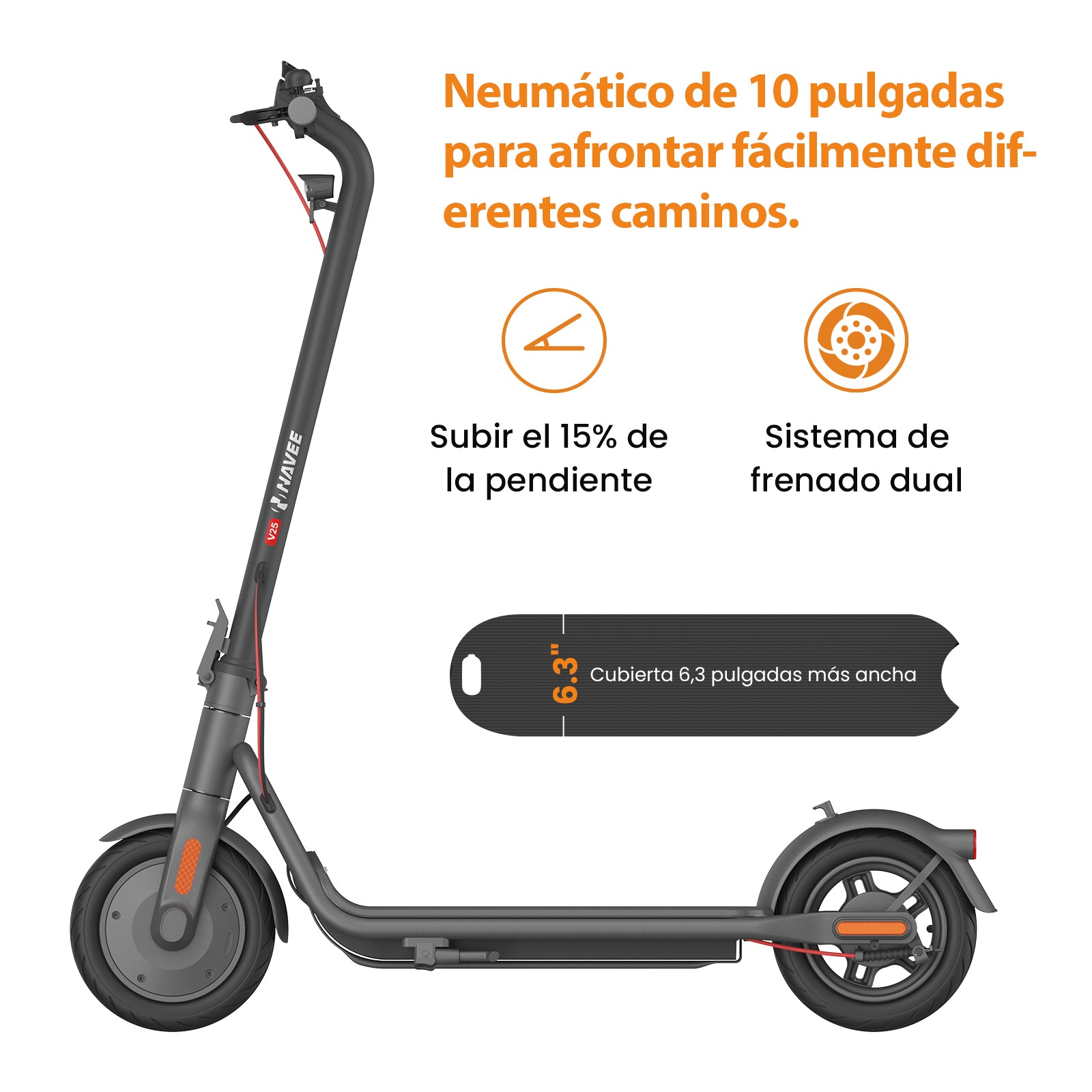 Scooter Eléctrico Urbano NAVEE V25