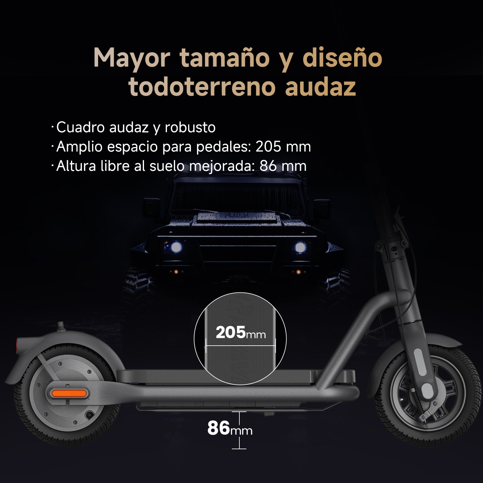 scooter Eléctrico Todoterreno NAVEE N65i