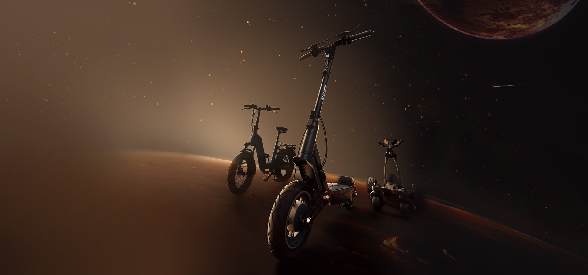 Scooters urbanos, e-bikes y carros de golf autónomos lo nuevo de NAVEE
