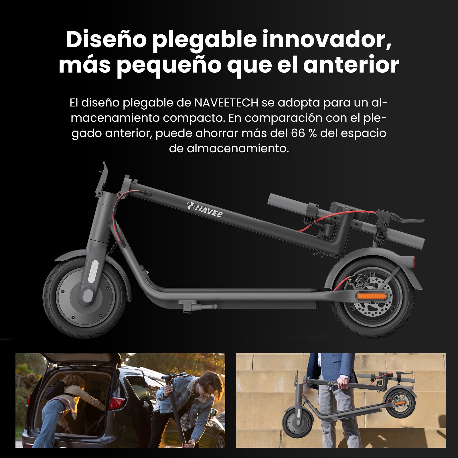 Scooter Eléctrico Urbano NAVEE V50i Pro